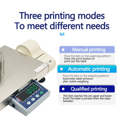 15 кг SOHE ATP Tag Printing Digital Display для пищевых предприятий Тип светодиодного дисплея
