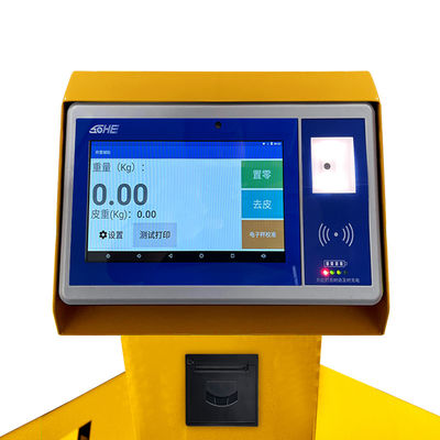 SOHE Smart Android Forklift Scales Print Label and Small Ticket Weighing Upload System (Умная Android вилочная весы для печати этикетки и системы взвешивания маленьких билетов)