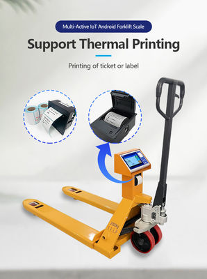 SOHE Smart Android Forklift Scales Print Label and Small Ticket Weighing Upload System (Умная Android вилочная весы для печати этикетки и системы взвешивания маленьких билетов)