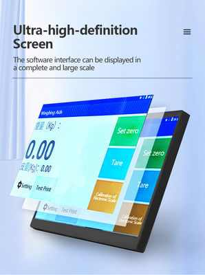 SOHE Y7 7-дюймовый смарт-экран Android с QR-кодом, индикатор веса, светодиодный дисплей с ABS