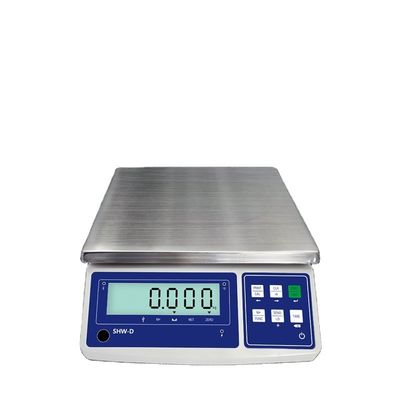 Настраиваемая шкала с 15 кг LCD дисплеем ABS с точностью и батареей 6V/4000mAh