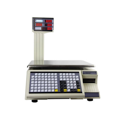 SHW-TMC 15kg Печатный штрих-код Таблица шкалы с пластмассовой пластинкой ABS / нержавеющей стали