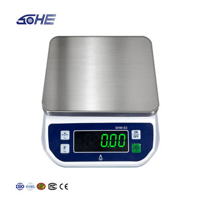 1.5KG высокоточная нержавеющая сталь ABS водонепроницаемая весы для выпечки и приготовления пищи SOHES3