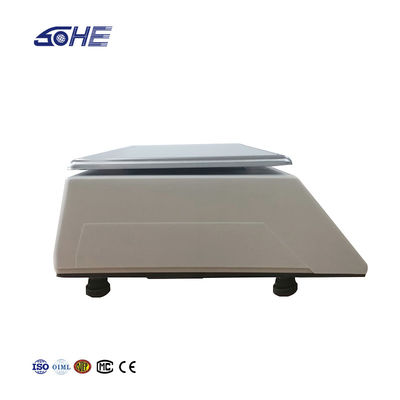 Развитая шкала штрих-кодов SHV-TMA 30 кг с пластинкой из пластика ABS/нержавеющей стали
