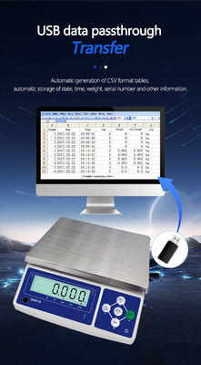 SHWDL-3KG USB Storage Communication LCD Display AC/DC Power Supply для программного обеспечения ERP