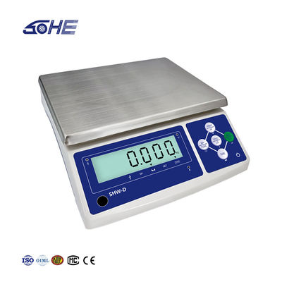 SHWDL-15KG Ethernet Function Table Scale с ЖК-дисплеем и питанием от переменного тока / постоянного тока