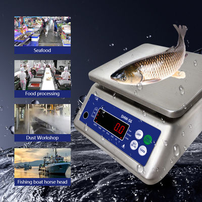 AC220V/50HZ питание SOHE S6 3KG нержавеющая сталь IP68 водонепроницаемая шкала для мощных