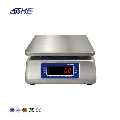 AC220V/50HZ питание SOHE S6 3KG нержавеющая сталь IP68 водонепроницаемая шкала для мощных