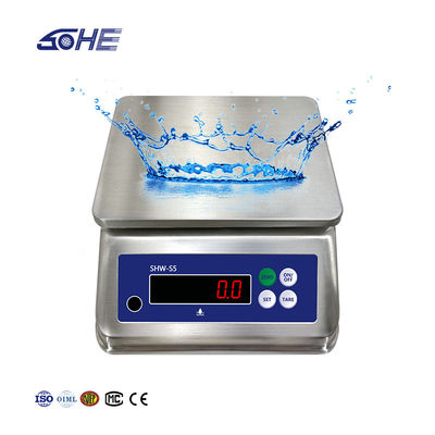 AV220V/50HZ Двойной экран Нержавеющая сталь водонепроницаемый стол Электронная веса 15 кг