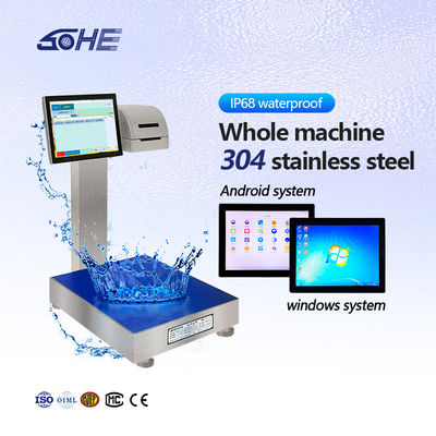 Водонепроницаемый смарт-масштаб SOHE 60KG 450*600 мм