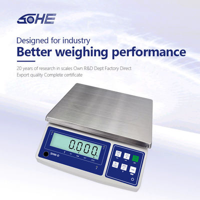 ABS 30KG настраиваемый ЖК-дисплей Точные промышленные взвешивающие платформы от SOHE WD