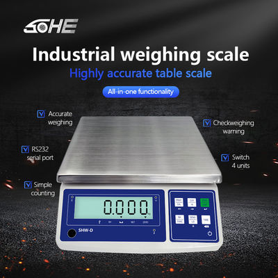 SOHE WD 3KG промышленная весы с ЖК-дисплеем и мощностью AC220V/50HZ