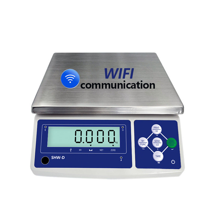 15 кг SHWDL WIFI поддержка ODM ERP программное обеспечение LCD дисплей питание AC/DC