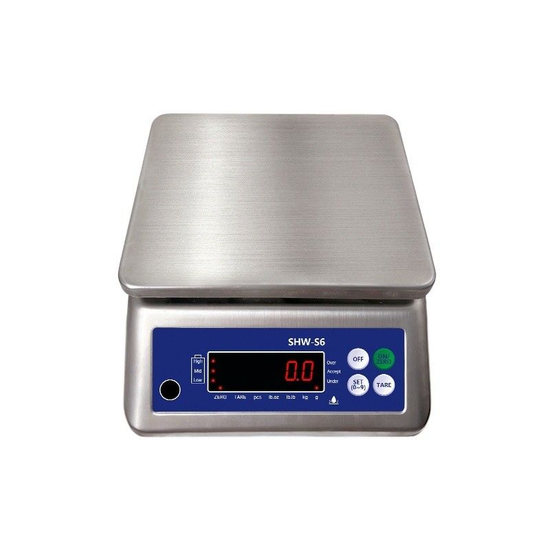 AC220V/50HZ питание SOHE S6 3KG нержавеющая сталь IP68 водонепроницаемая шкала для мощных