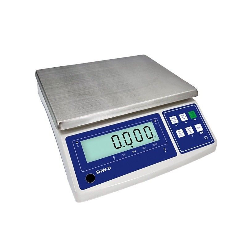 ABS 30KG настраиваемый ЖК-дисплей Точные промышленные взвешивающие платформы от SOHE WD